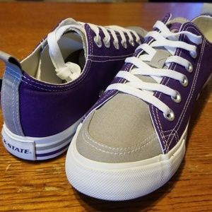 K-State women's canvas shoes